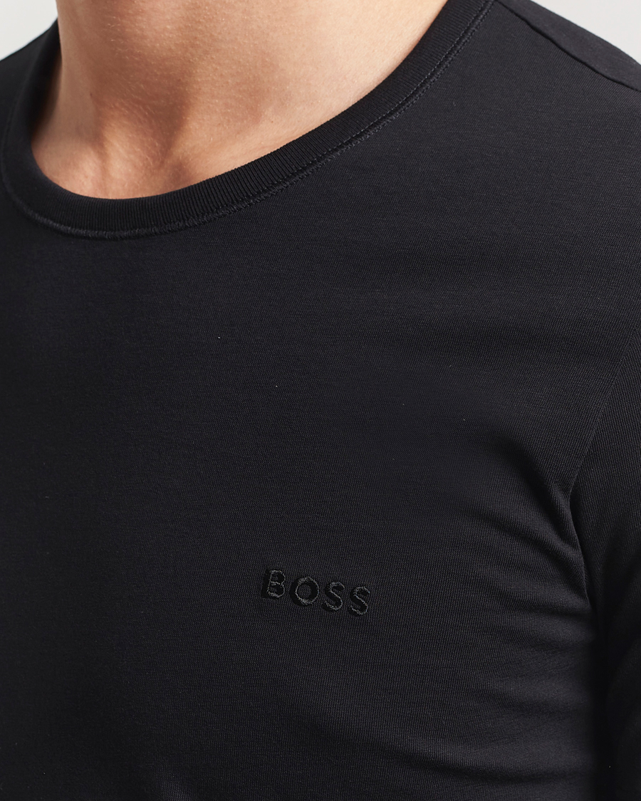 Hombres | Camisetas | BOSS BLACK | 3-Pack Crew Neck T-Shirt Black