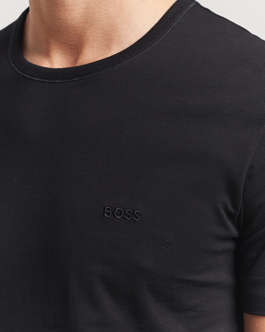 Hombres | Camisetas | BOSS BLACK | 3-Pack Crew Neck T-Shirt Black/Blue/Grey