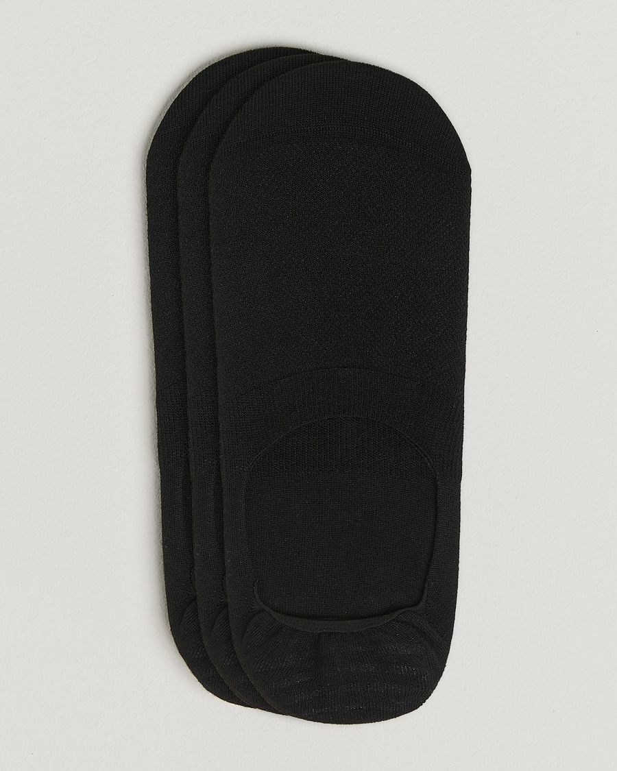 Hombres | Ropa interior y calcetines | BOSS BLACK | 3-Pack Invisible Socks Black