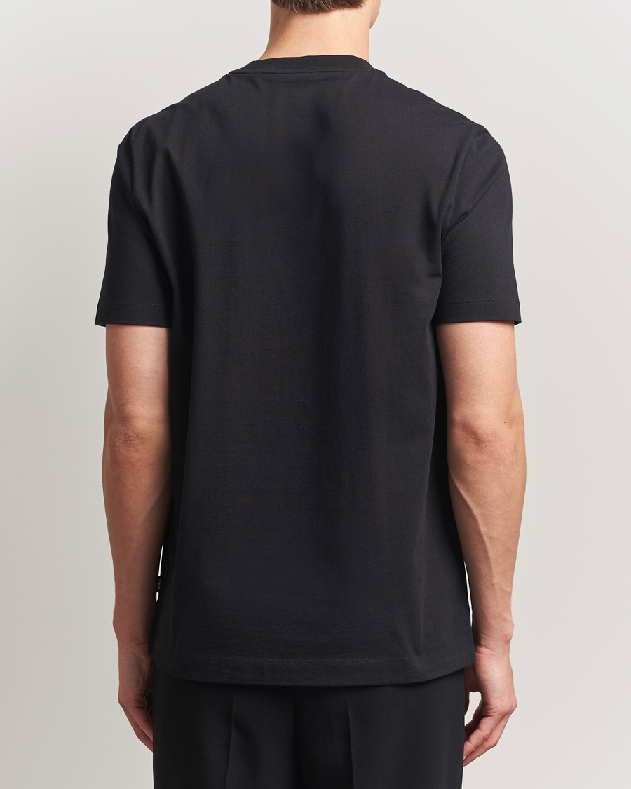 Hombres | Camisetas | BOSS BLACK | Thompson Crew Neck T-Shirt Black