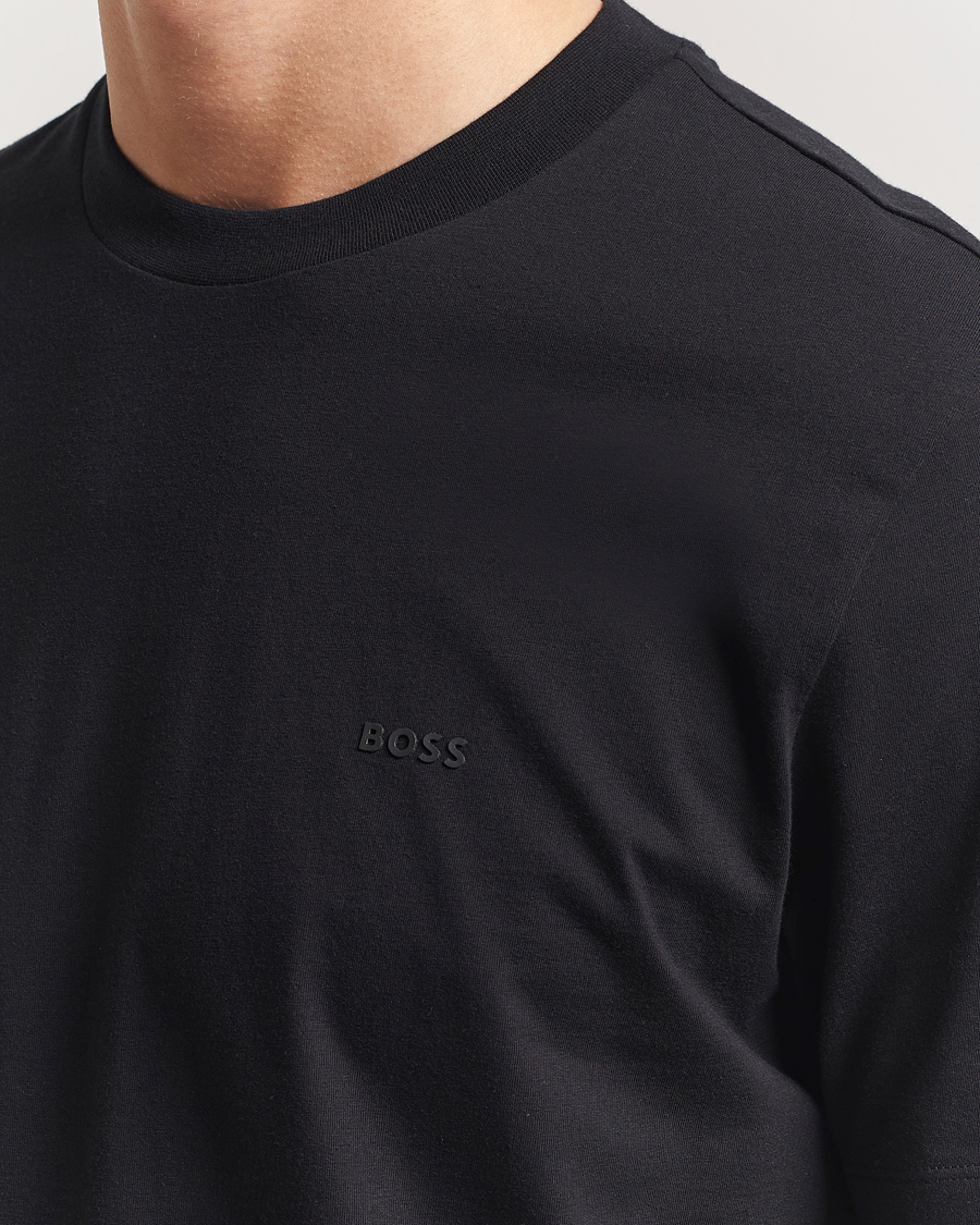 Hombres | Camisetas | BOSS BLACK | Thompson Crew Neck T-Shirt Black