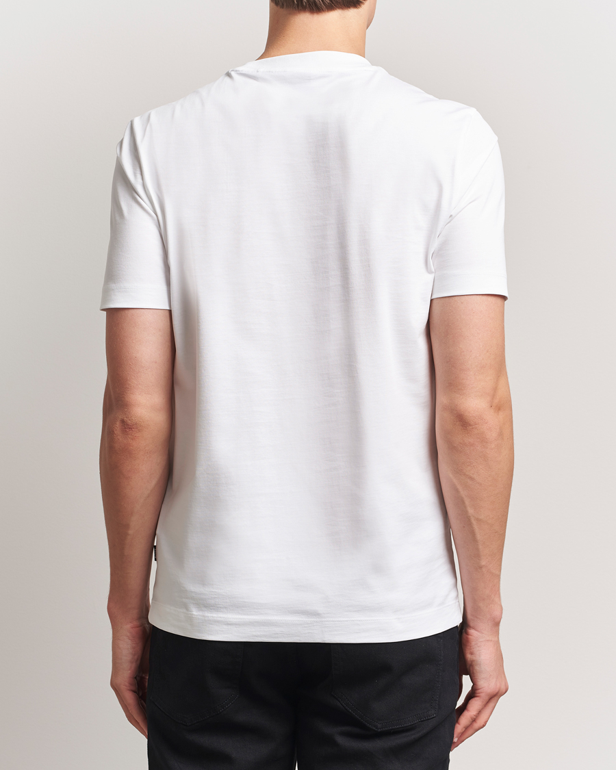 Hombres | Camisetas | BOSS BLACK | Thompson Crew Neck T-Shirt White