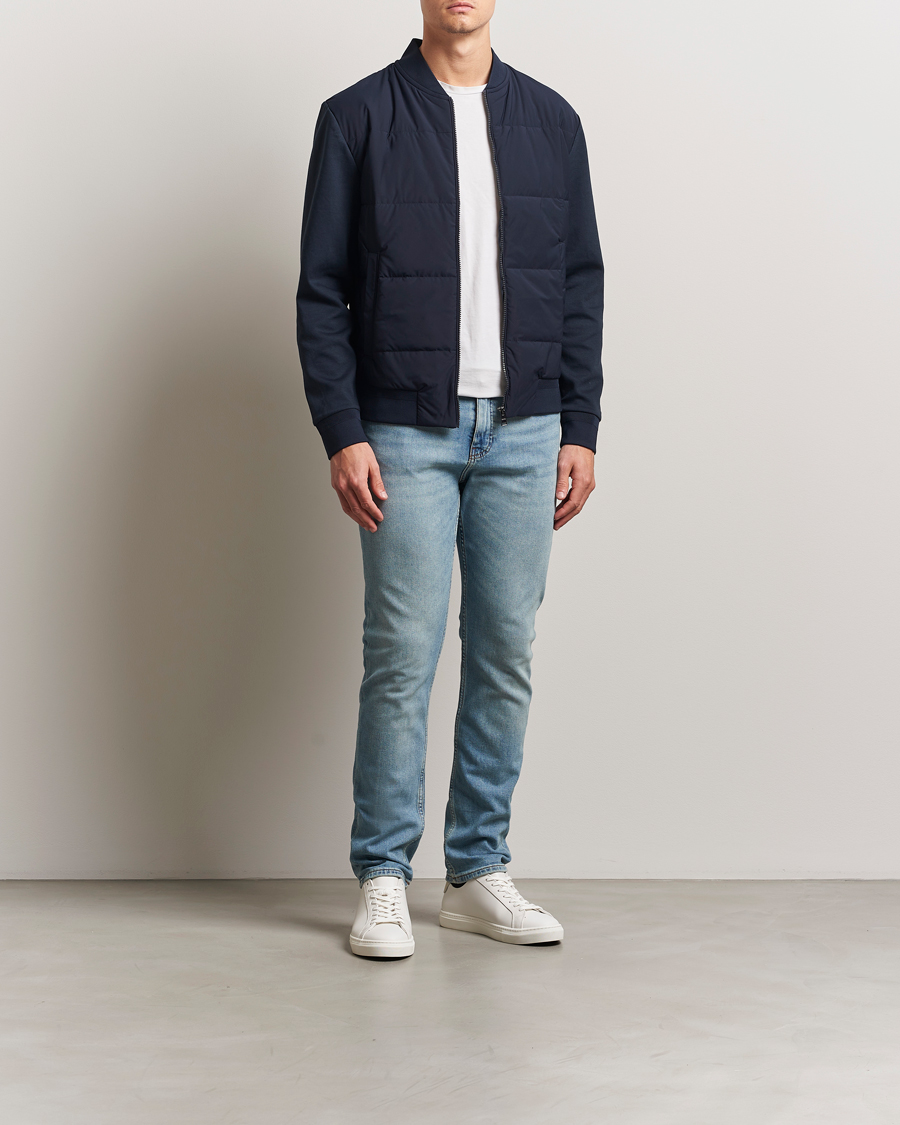 Hombres | Abrigos y chaquetas | BOSS BLACK | Skiles Hybrid Jacket Dark Blue