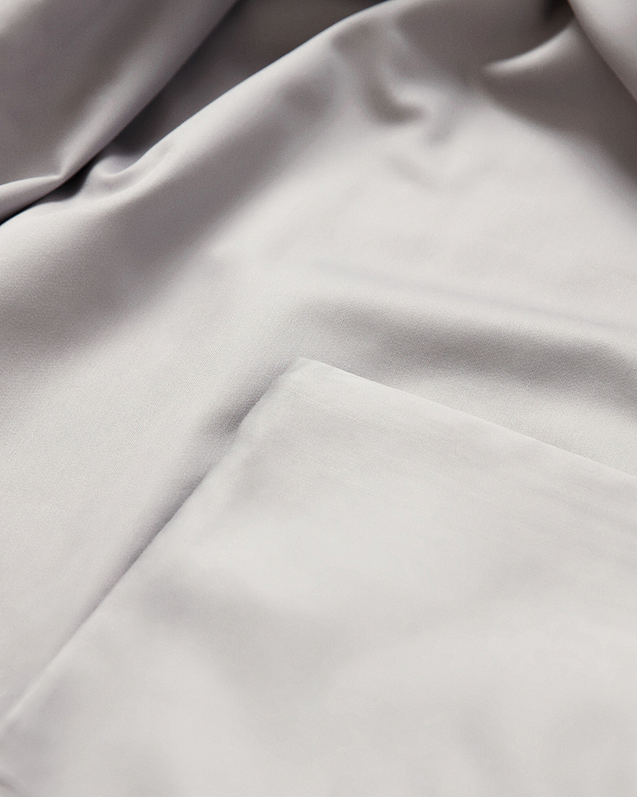 Hombres | Hogar | GANT | Sateen Duvet & Pillowcase Set Moon Grey