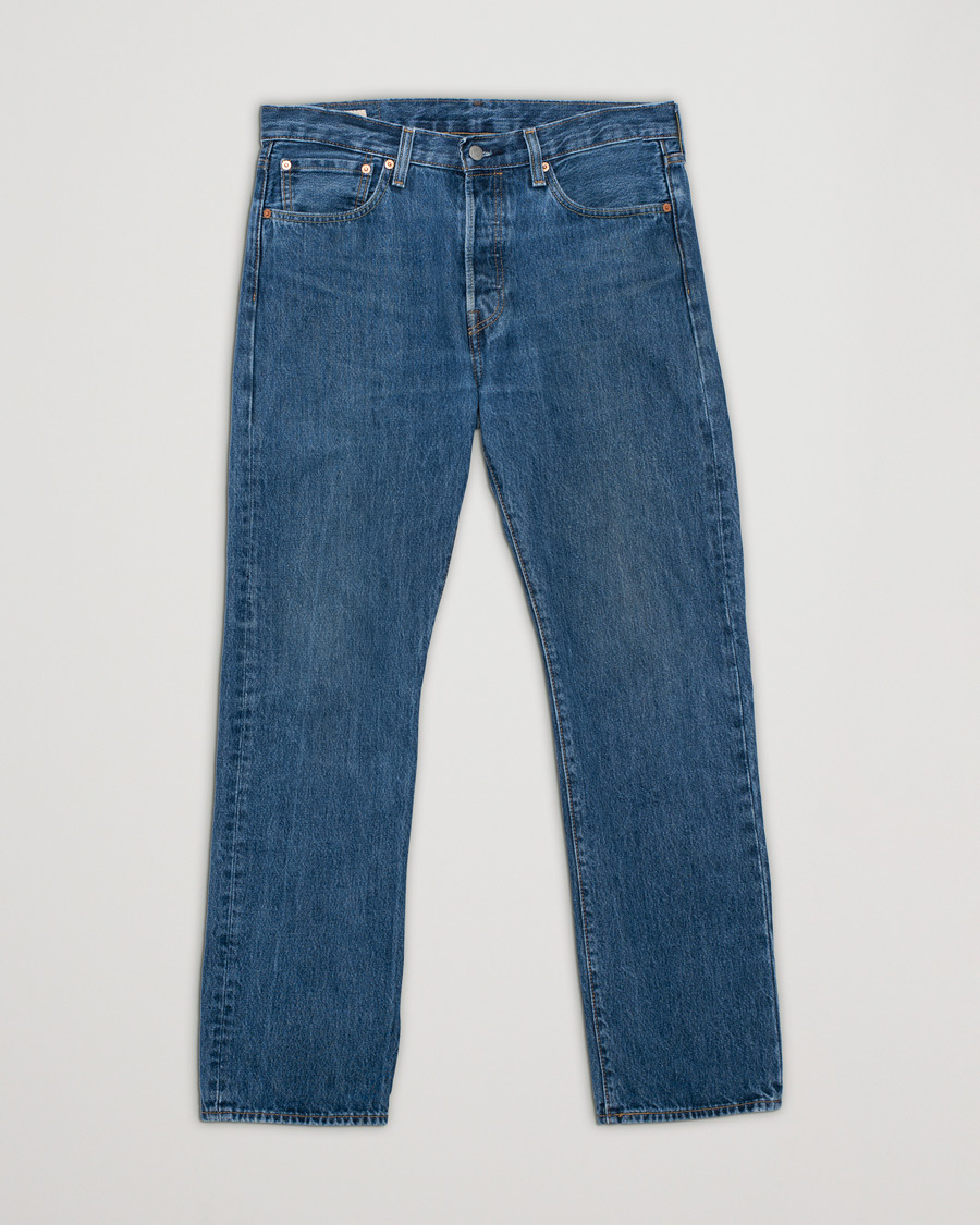 Hombres | Levi's 501 Original Fit Jeans Stonewash | Pre-owned | Levi's 501 Original Fit Jeans Stonewash