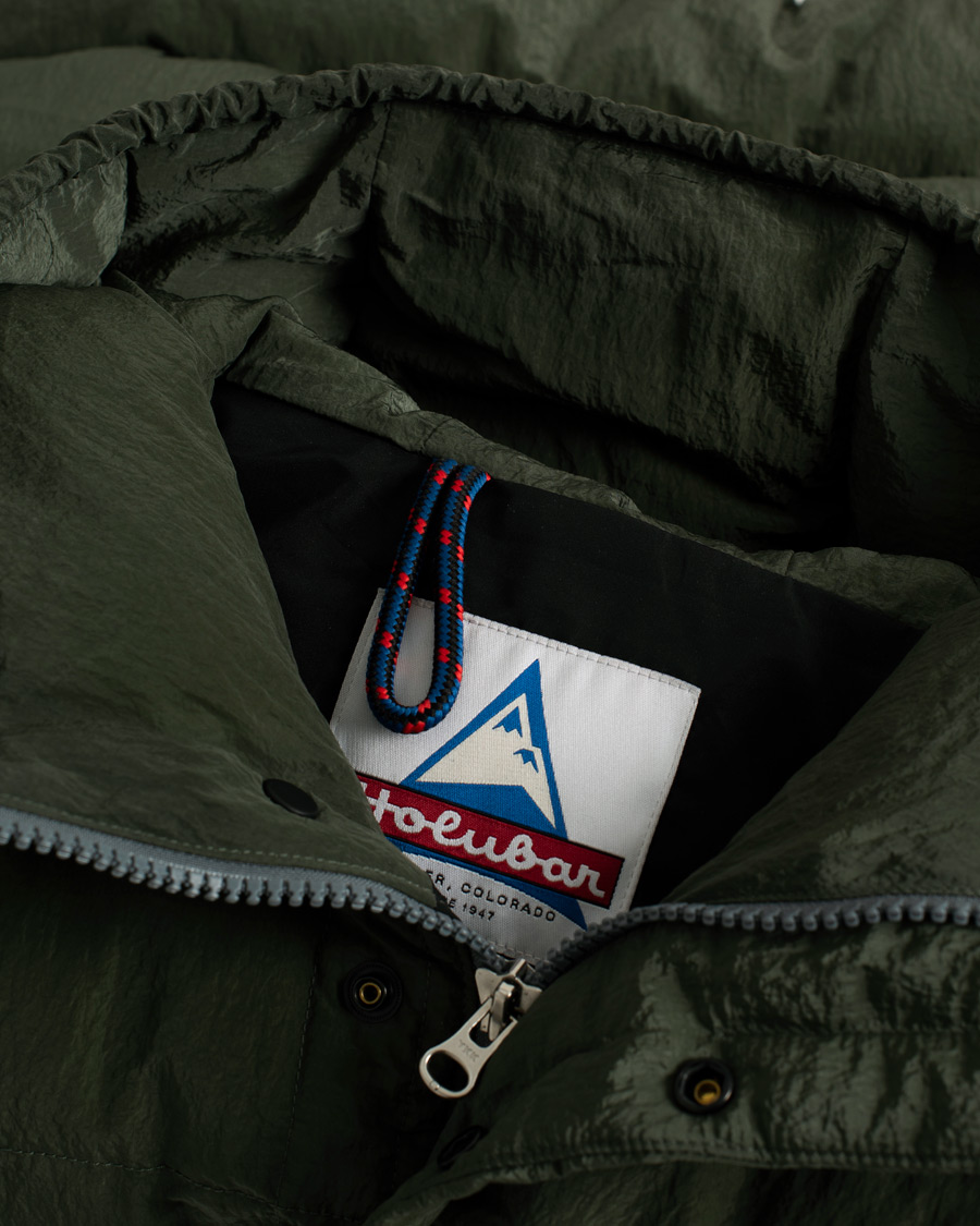 Hombres | Holubar M103 Deep Powder Puffer Jacket Military Olive | Pre-owned | Holubar M103 Deep Powder Puffer Jacket Military Olive