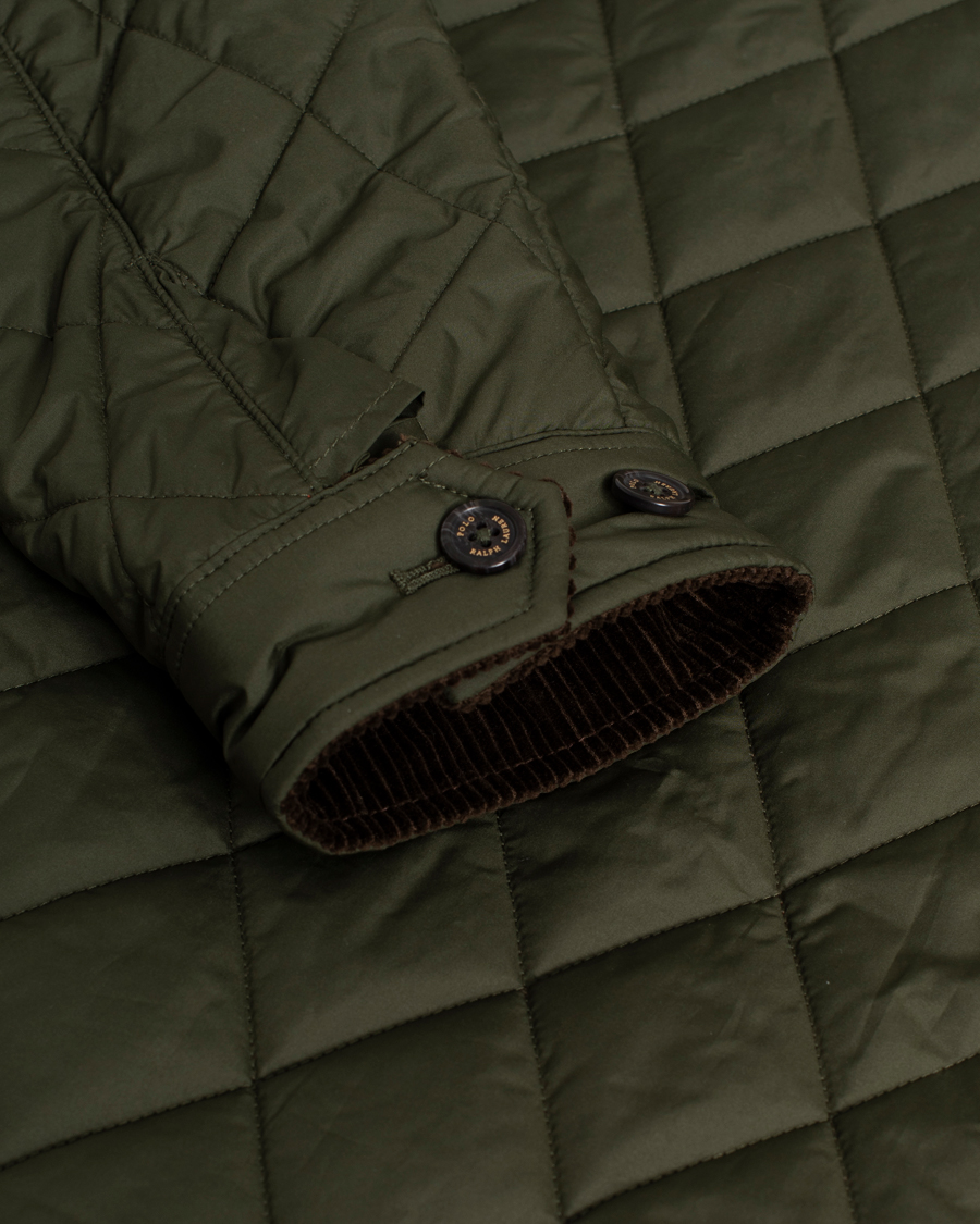 Hombres | Abrigos y chaquetas | Pre-owned | Polo Ralph Lauren Beaton Quilted Jacket Company Olive M