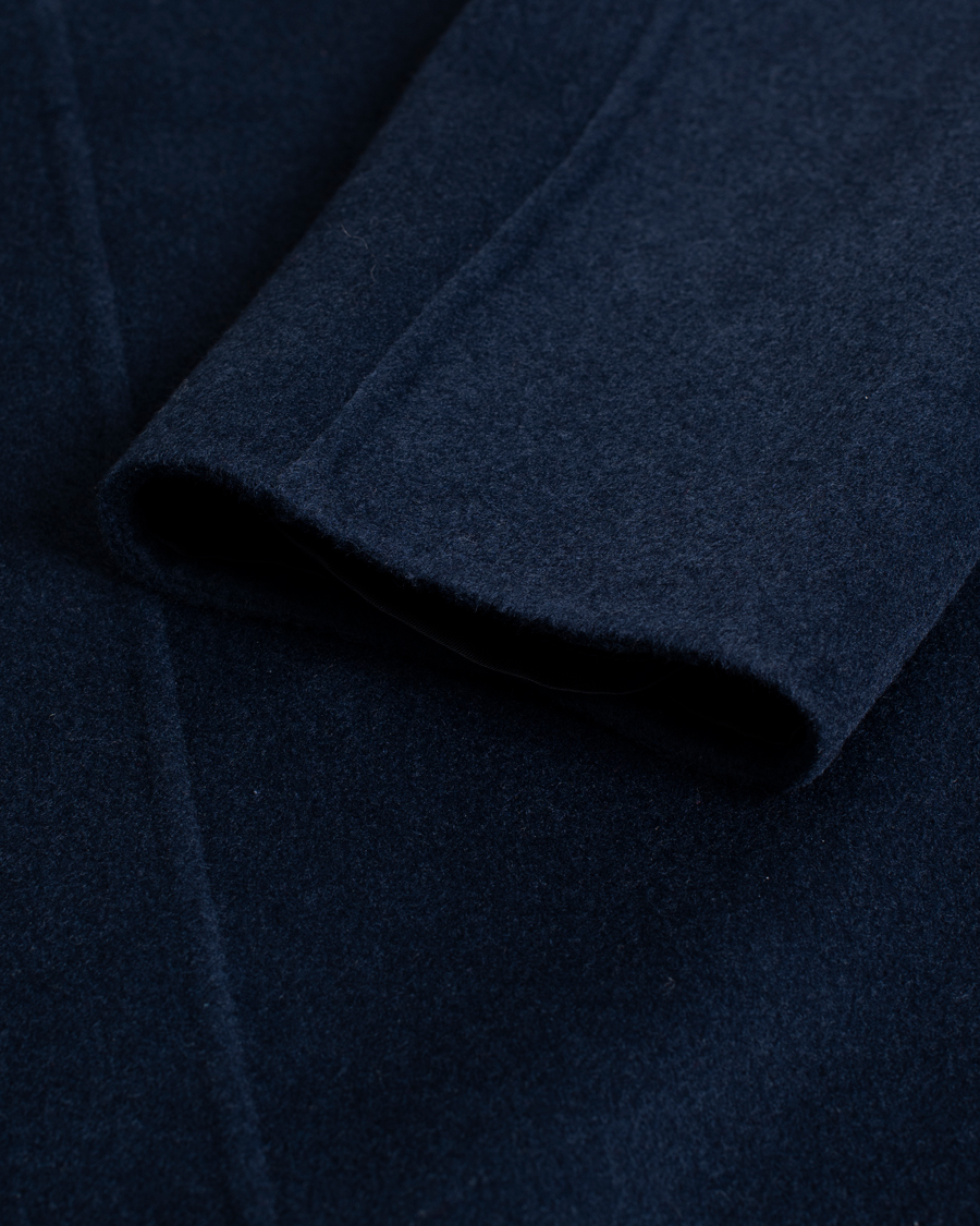 Hombres | Abrigos y chaquetas | Pre-owned | NN07 Franco Wool Coat Navy Blue