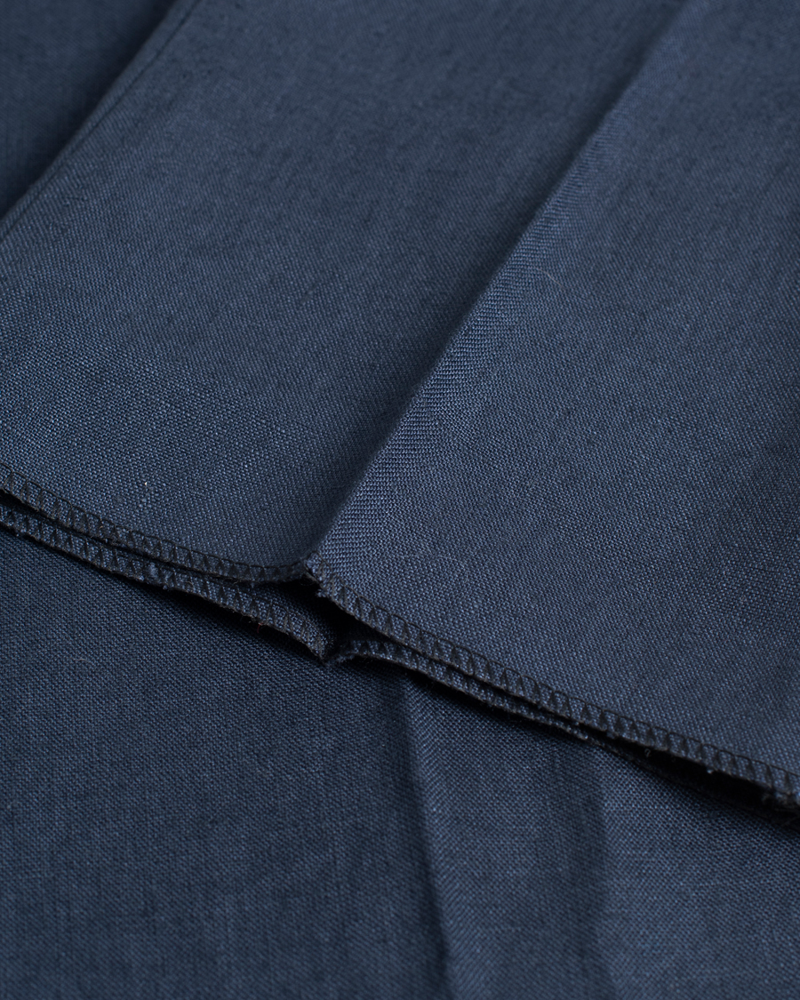 Hombres | Pantalones | Pre-owned | Anderson & Sheppard Blue Linen Trousers W34